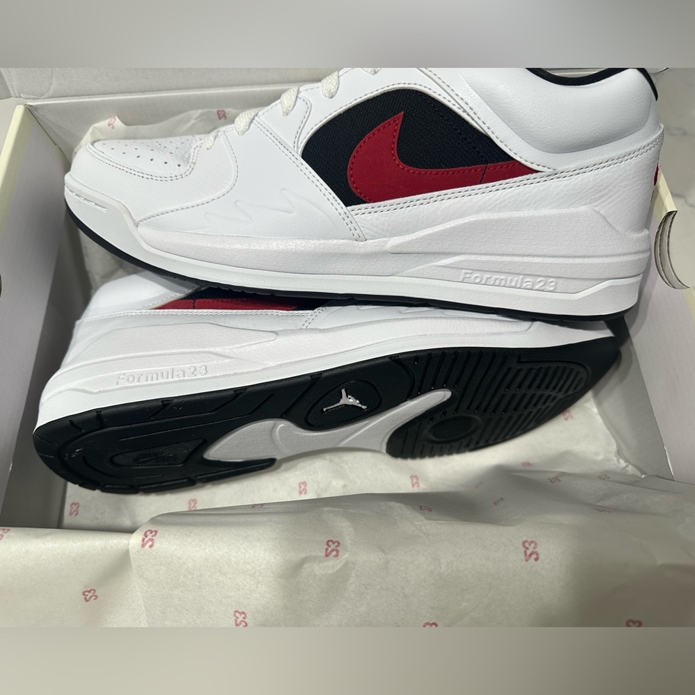 Jordan stadium 90 11.5 men’s White/Red/Black RARE NIB - Picture 2 of 9